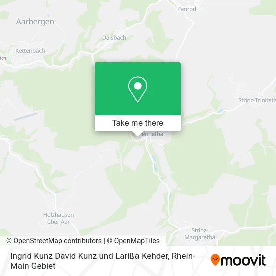 Карта Ingrid Kunz David Kunz und Larißa Kehder