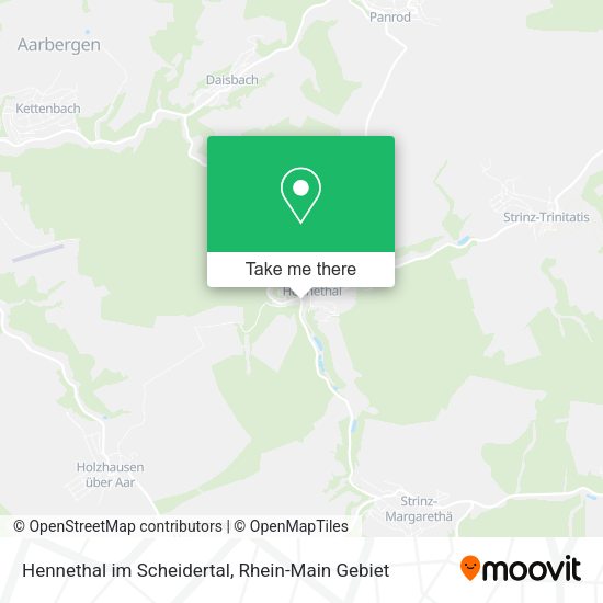 Карта Hennethal im Scheidertal