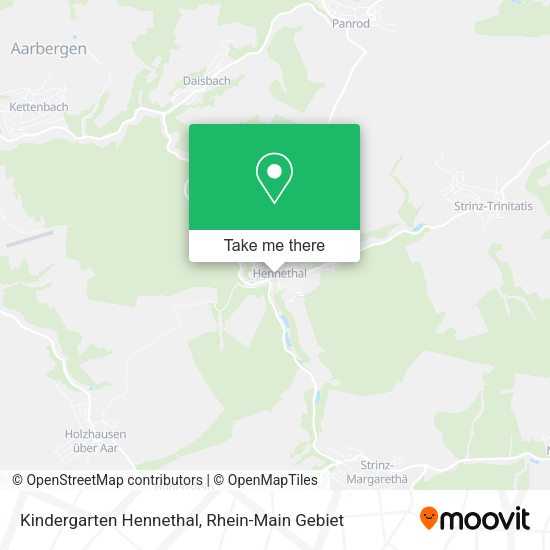 Карта Kindergarten Hennethal
