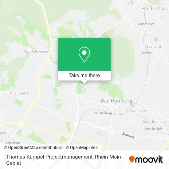 Карта Thomas Kümpel Projektmanagement