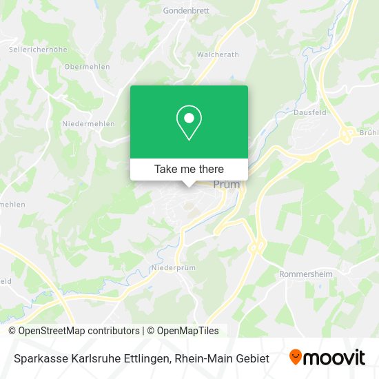Карта Sparkasse Karlsruhe Ettlingen