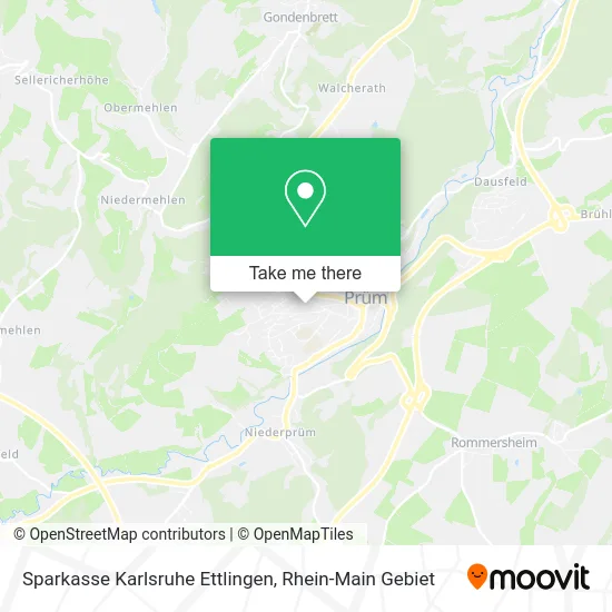 Карта Sparkasse Karlsruhe Ettlingen