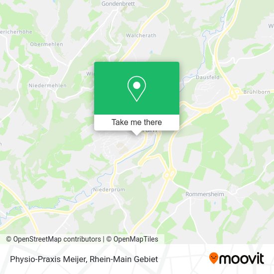 Карта Physio-Praxis Meijer