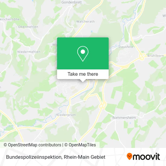 Карта Bundespolizeiinspektion