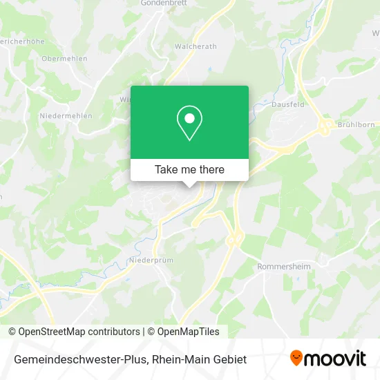 Карта Gemeindeschwester-Plus