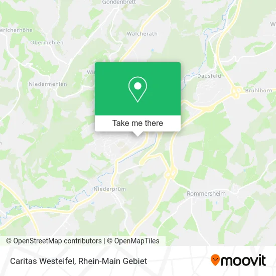Карта Caritas Westeifel
