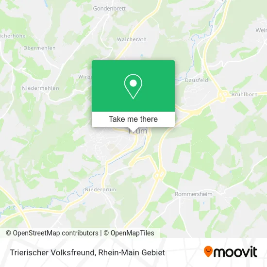 Карта Trierischer Volksfreund