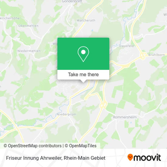 Карта Friseur Innung Ahrweiler