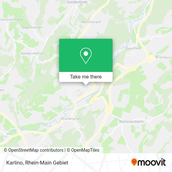 Карта Karlino