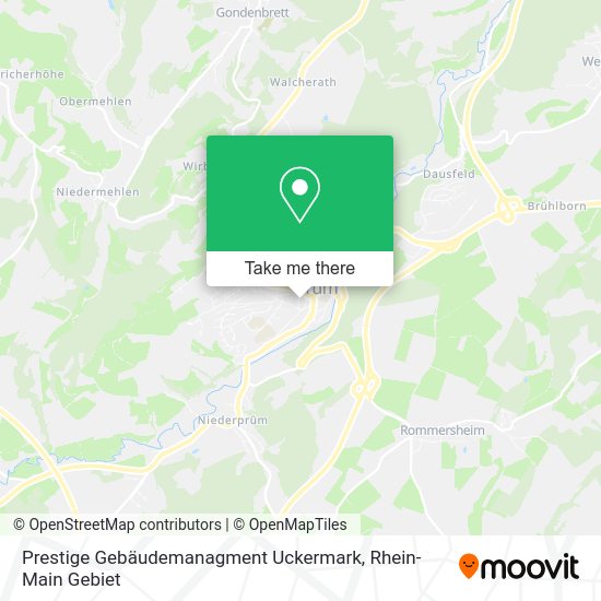 Карта Prestige Gebäudemanagment Uckermark