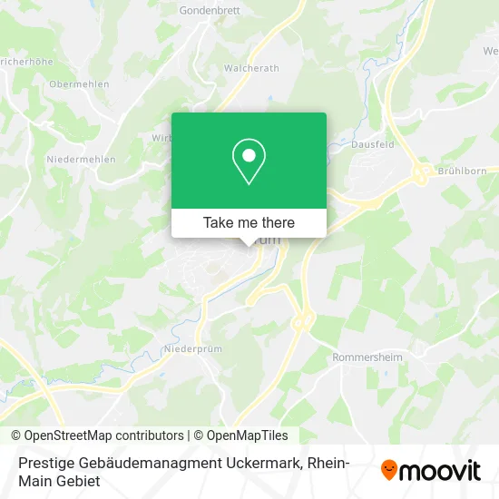 Карта Prestige Gebäudemanagment Uckermark