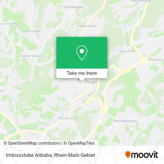 Карта Imbissstube Alibaba