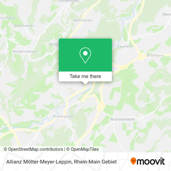 Карта Allianz Mölter-Meyer-Leppin