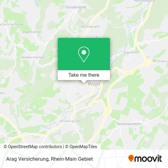 Карта Arag Versicherung