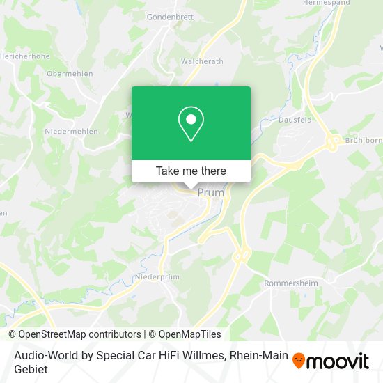 Карта Audio-World by Special Car HiFi Willmes