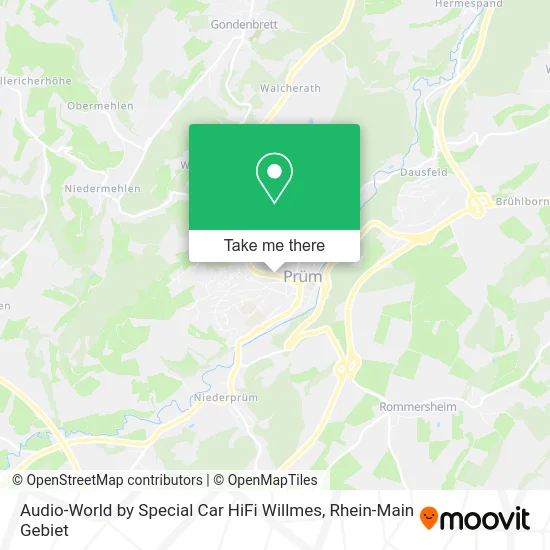 Карта Audio-World by Special Car HiFi Willmes