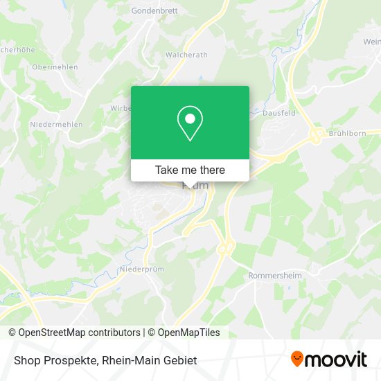 Карта Shop Prospekte