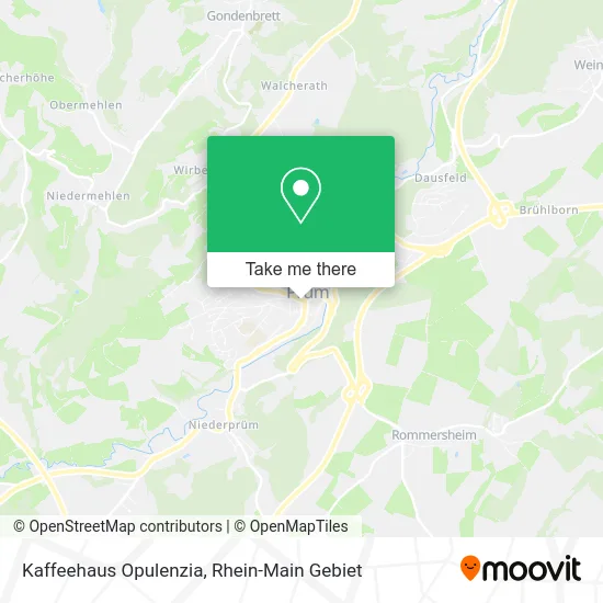 Kaffeehaus Opulenzia map