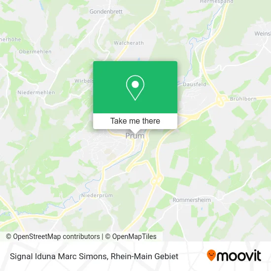 Карта Signal Iduna Marc Simons