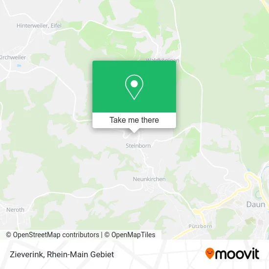 Карта Zieverink