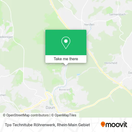 Карта Tps-Technitube Röhrenwerk