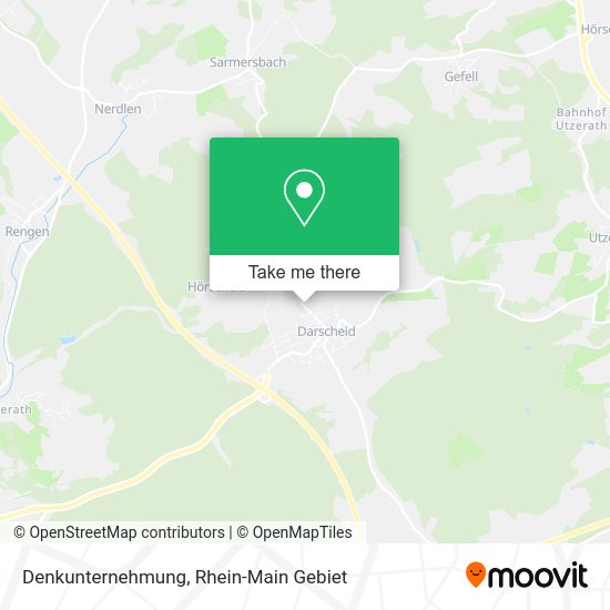 Карта Denkunternehmung
