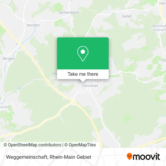 Карта Weggemeinschaft
