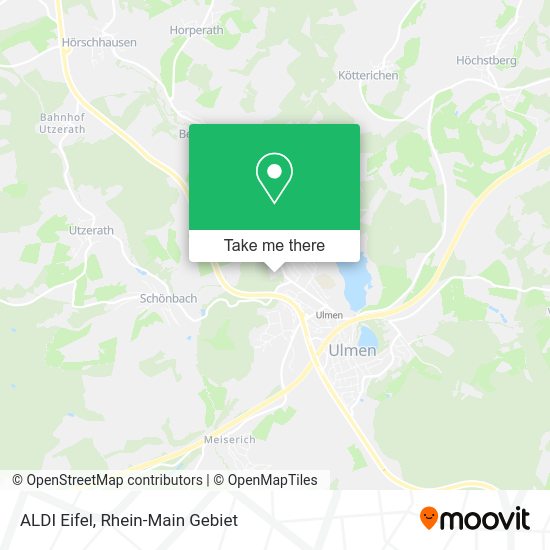 Карта ALDI Eifel