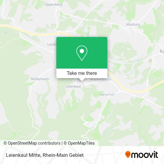 Карта Leienkaul Mitte