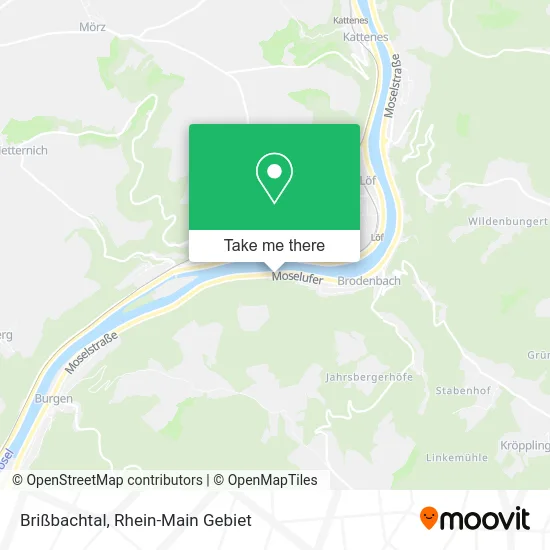 Карта Brißbachtal