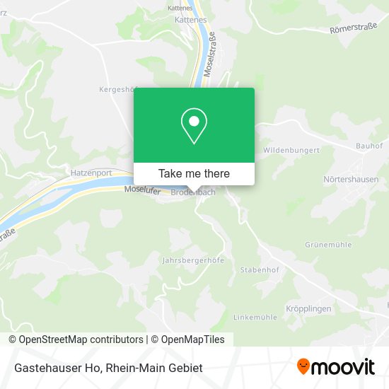 Карта Gastehauser Ho