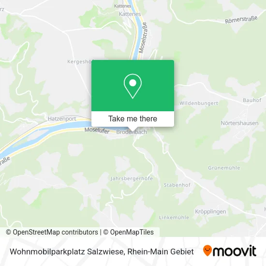 Карта Wohnmobilparkplatz Salzwiese