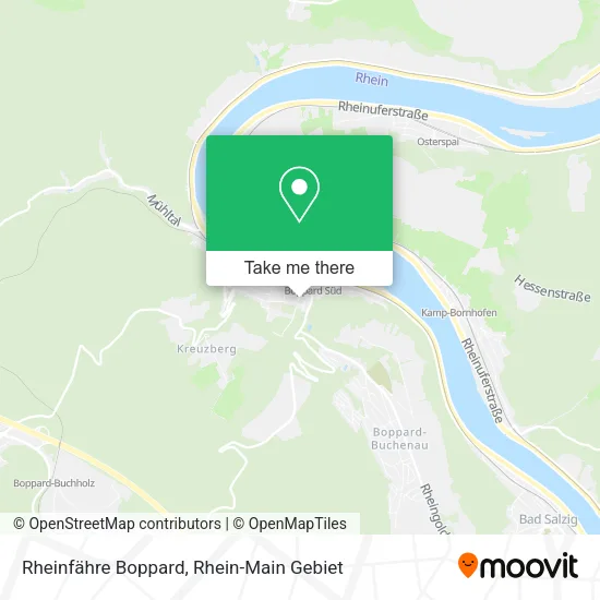 Карта Rheinfähre Boppard