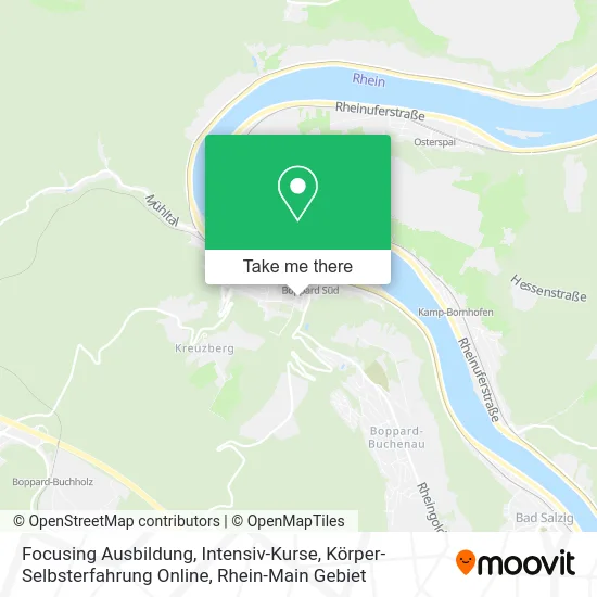Focusing Ausbildung, Intensiv-Kurse, Körper-Selbsterfahrung Online map