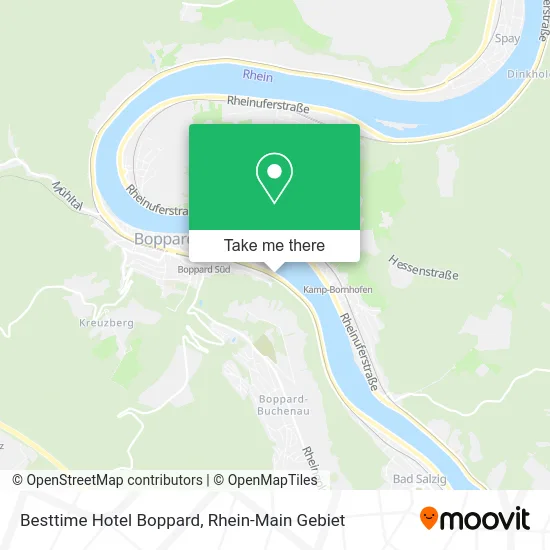 Карта Besttime Hotel Boppard