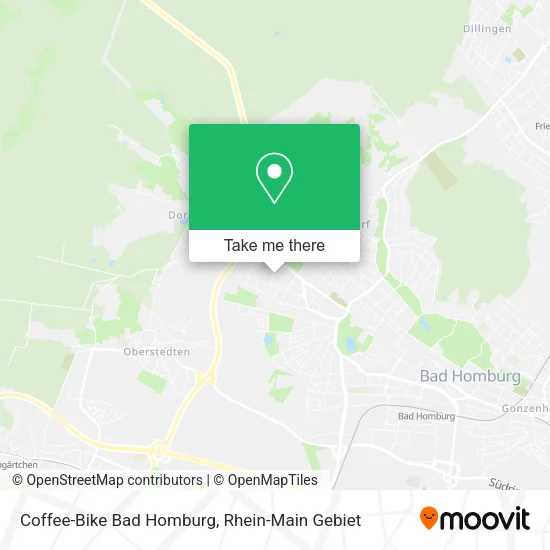 Карта Coffee-Bike Bad Homburg