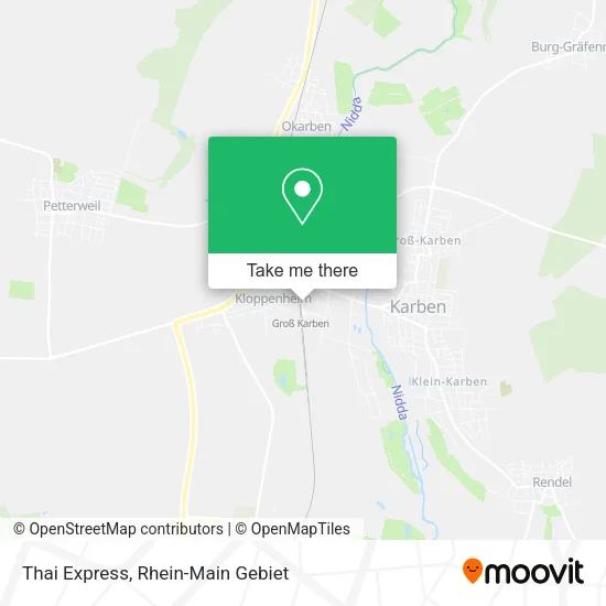 Карта Thai Express