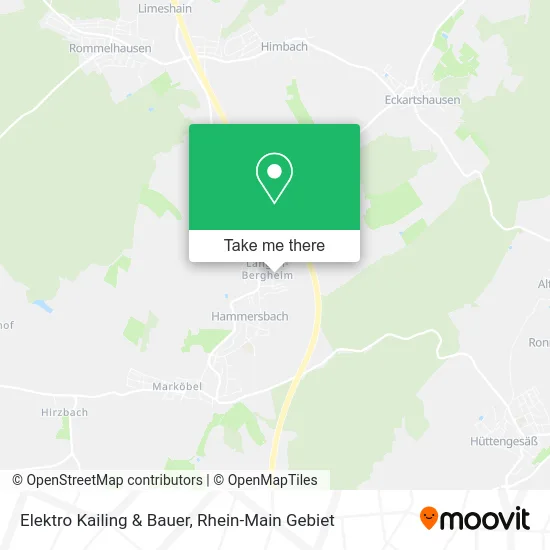 Карта Elektro Kailing & Bauer