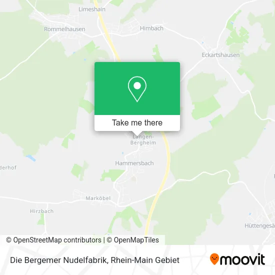 Карта Die Bergemer Nudelfabrik