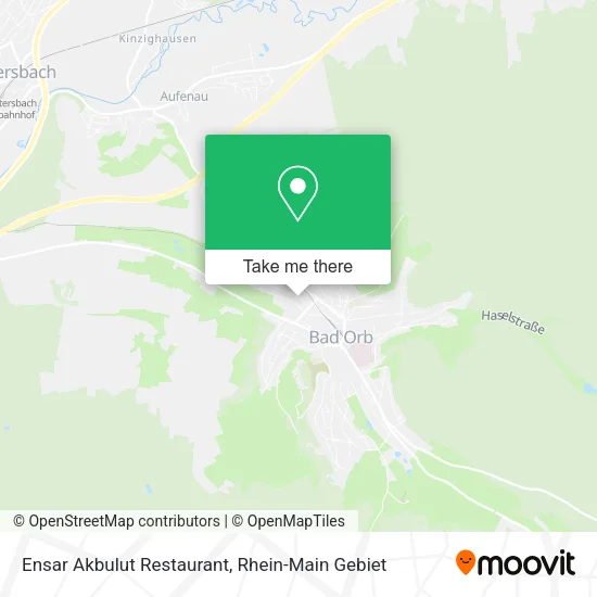 Карта Ensar Akbulut Restaurant