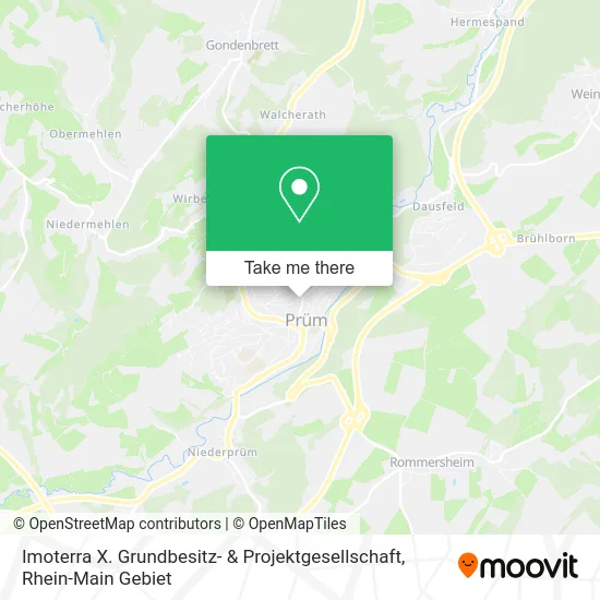 Карта Imoterra X. Grundbesitz- & Projektgesellschaft