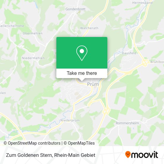 Карта Zum Goldenen Stern