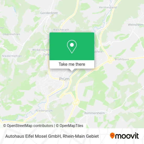 Карта Autohaus Eifel Mosel GmbH