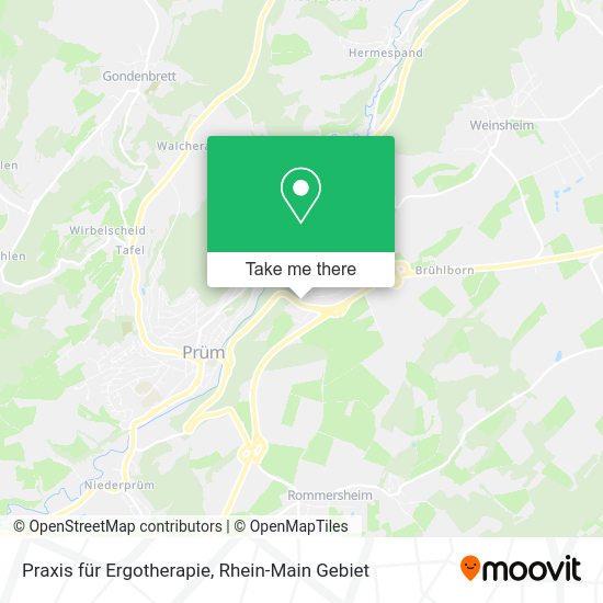 Карта Praxis für Ergotherapie