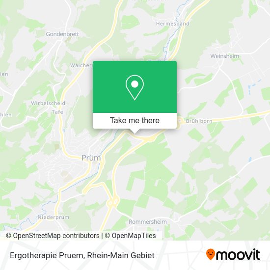 Карта Ergotherapie Pruem