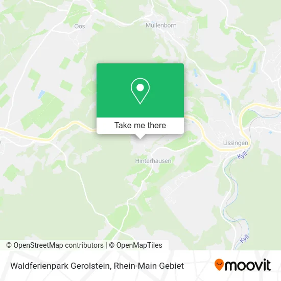 Карта Waldferienpark Gerolstein