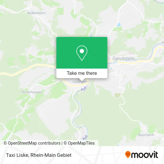 Карта Taxi Liske