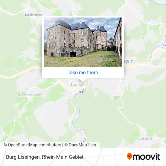 Карта Burg Lissingen