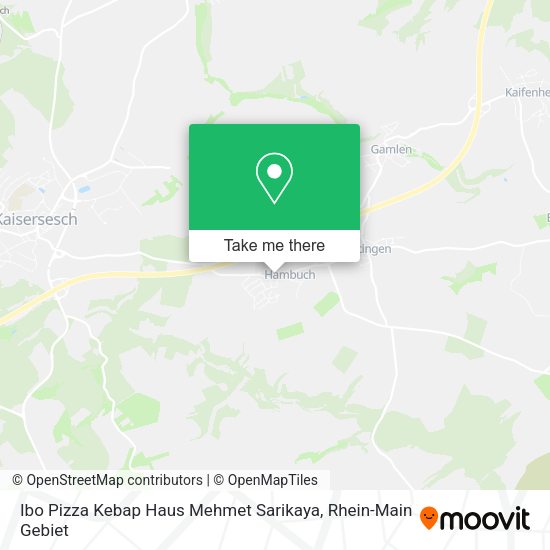 Карта Ibo Pizza Kebap Haus Mehmet Sarikaya