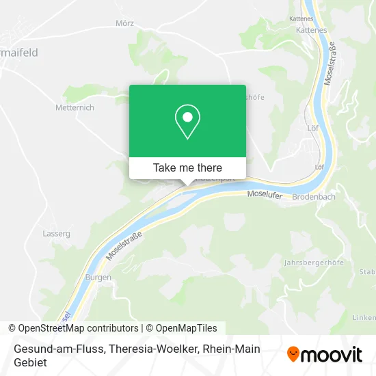 Карта Gesund-am-Fluss, Theresia-Woelker